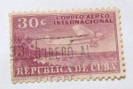 Sellos de America - Cuba -  CORREO AEREO INTERNACIONAL