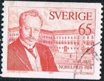 Stamps : Europe : Sweden :  LAUREADOS CON EL PREMIO NOBEL EN 1914. Y&T Nº 867