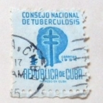 Stamps Cuba -  CONSEJO NACIONAL DE TUBERCULOSOS