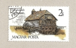 Stamps Hungary -  Casa de madera