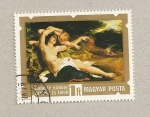 Stamps Hungary -  Venus y Cupido