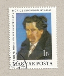 Stamps Hungary -  Segismundo Moritz, escritor