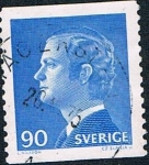 Stamps Sweden -  SERIE BÁSICA. CARLOS XVI GUSTAVO. Y&T Nº 878