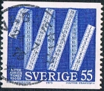 Sellos del Mundo : Europa : Suecia : CENT. DE LA CONVENCIÓN MÉTRICA INTERNACIONAL. Y&T Nº 884