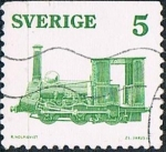 Stamps : Europe : Sweden :  LOCOMOTORAS A VAPOR CONSTRUIDAS EN SUECIA. Y&T Nº 892