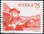 Stamps : Europe : Sweden :  INTERPRETE DE VIOLA A CUERDAS. Y&T Nº 903