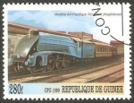 Stamps : Africa : Guinea :  Locomotora Inglesa
