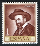 Stamps Spain -  1714- José Mª Sert. Retrato de Sert.