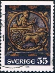 Stamps Sweden -  NAVIDAD 1975.ESCULTURAS DE LOS SIGLOS XII A XVI. Y&T Nº 906