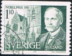 Stamps Sweden -  LAUREADOS CON EL PREMIO NOBEL EN 1915 Y 75 ANIV. DE LA FUNDACIÓN NOBEL. Y&T Nº 913