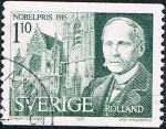 Sellos de Europa - Suecia -  LAUREADOS CON EL PREMIO NOBEL EN 1915 Y 75 ANIV. DE LA FUNDACIÓN NOBEL. Y&T Nº 913
