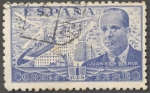 Stamps Spain -  Juán de la Cierva