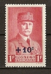 Stamps France -  Petain - Sobrecargado.