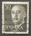 Stamps : Europe : Spain :  General Franco