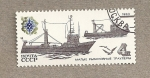 Stamps Russia -  2 pesqueros de arrastre