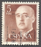 Stamps Spain -  General Franco