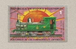 Sellos de Africa - Guinea Ecuatorial -  100 aniv. ferrocarriles japoneses