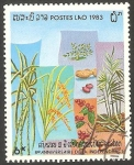 Stamps Laos -  8º anivº de la independencia