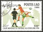 Stamps Laos -  Mundial de fútbol USA 94