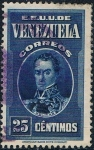 Stamps Venezuela -  BOLIVAR 1938. Y&T Nº 203