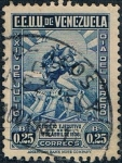 Stamps : America : Venezuela :  DIA DEL OBRERO 1938. Y&T Nº 210