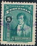 Stamps Venezuela -  DIEGO B. URBANEJA, PRIMER MINISTRO DEL LIBERTADOR. Y&T Nº 222
