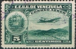 Stamps : America : Venezuela :  VISTA DE LA GUAIRA. Y&T Nº A-102