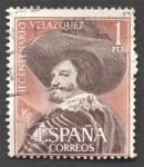 Stamps : Europe : Spain :  Centenario de la muerte de Velazquez