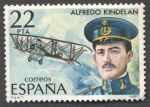 Stamps : Europe : Spain :  Pioneros de la Aviacion. Alfredo Kindelan
