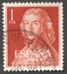 Stamps Spain -  Centenario del nacimiento de Leandro Fernandez de Moratin