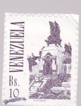 Stamps Venezuela -  monumento