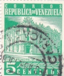 Stamps Venezuela -  oficina principal de correos de Caracas
