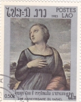 Stamps Laos -  Aniversario de Rafael