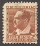 Stamps : Europe : Spain :  Personajes Españoles. Blasco Ibañez