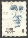 Stamps : Europe : Spain :  Centenarios. Juaquin Turina