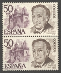 Stamps Spain -  Personajes Españoles. Antonio Machado