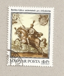 Stamps Hungary -  Gabor Bethlen principe de Transilvania