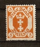 Stamps Germany -  Dantzig.