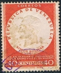 Stamps : America : Venezuela :  150º ANIV. DEL JURAMENTO DE BOLIVAR. Y&T Nº 536