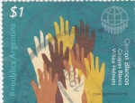 Stamps Argentina -  cascos blancos