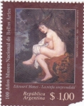 Sellos de America - Argentina -  100 años museo de Bellas Artes