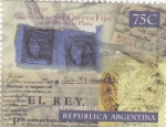 Stamps Argentina -  250 aniversario del correo fijoen el Rio de la Plata