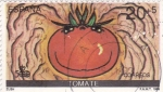 Stamps Spain -  tomate