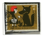 Stamps : Europe : Germany :  Cuentos - Caperucita Roja  1/4