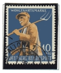 Stamps Germany -  Cultivador