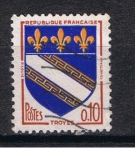 Sellos de Europa - Francia -  Escudo de Troyes