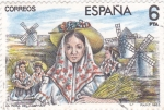 Stamps Spain -  La rosa del azafran