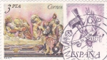Stamps Spain -  Juan de Juni 1507-1577