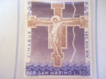 Sellos de America - San Marino -  cristo