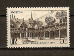Stamps France -  Lugares Diversos.